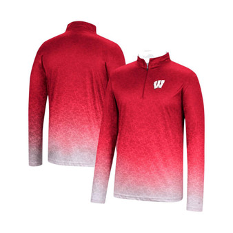 Men's Red Wisconsin Badgers Walter Quarter-Zip Windshirt