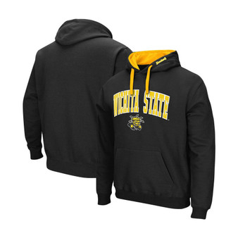 Men's Black Wichita State Shockers Arch Logo 2.0 Pullover Hoodie