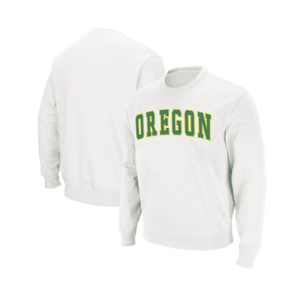 Men's White Oregon Ducks Arch Logo Sweatshirt