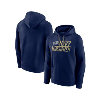 Men's Branded Navy Navy Midshipmen Favorite Longshot Pullover Hoodie