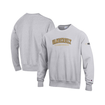 Men's Gray Vanderbilt Commodores 150th Anniversary Reverse Weave Arch Logo Pullover Sweatshirt