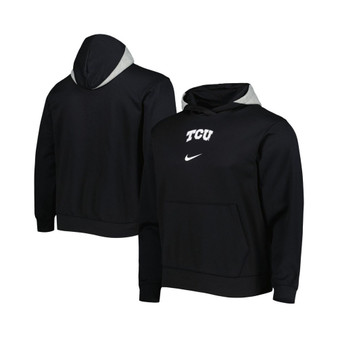 Men's Black TCU Horned Frogs Spotlight Performance Pullover Hoodie