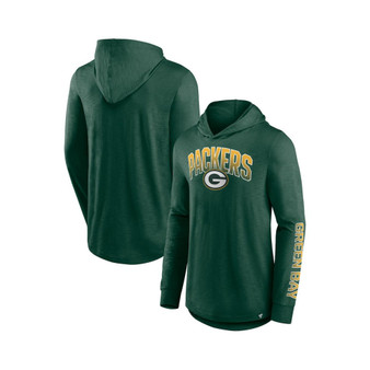 Men's Branded Green Green Bay Packers Front Runner Pullover Hoodie