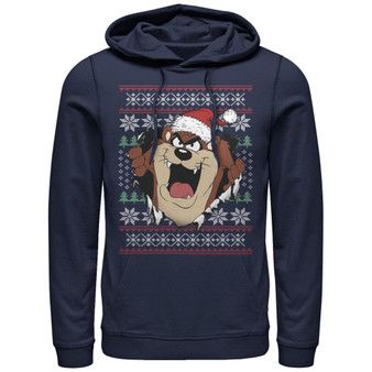 Men's Looney Tunes Taz Ugly Hoodie