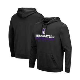 Men's Black Northwestern Wildcats Lantern Pullover Hoodie