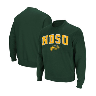 Men's Green NDSU Bison Arch Logo Sweatshirt