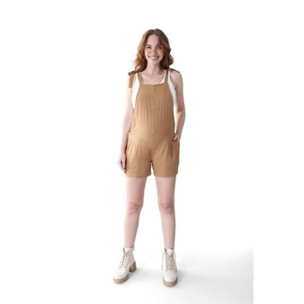 Women's Maternity Woven Shortall