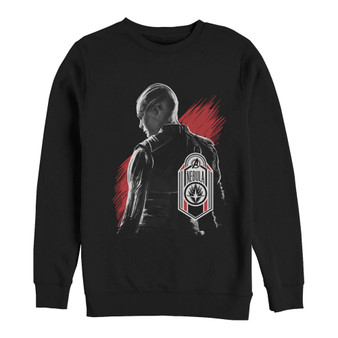 Marvel Men's Avengers Endgame Nebula Tag Logo, Crewneck Fleece