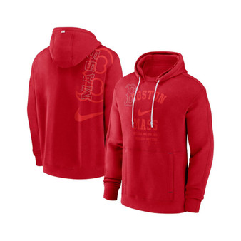 Men's Red Boston Red Sox Statement Ball Game Pullover Hoodie