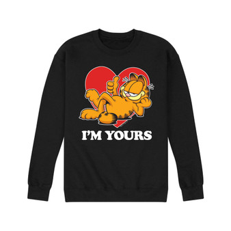Men's Garfield I'm Yours Fleece Sweatshirt