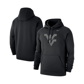 Men's Black West Virginia Mountaineers Logo Club Pullover Hoodie