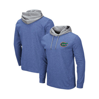 Men's Royal Florida Gators Milhouse 2.0 Athletic Fit Long Sleeve Hooded Thermal Sweatshirt