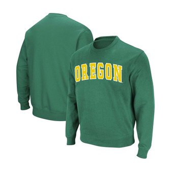Men's Green Oregon Ducks Arch and Logo Sweatshirt