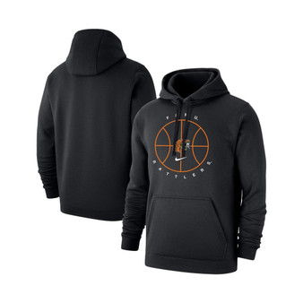 Men's Black Florida A&M Rattlers Basketball Icon Club Fleece Pullover Hoodie
