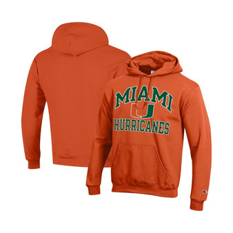 Men's Orange Miami Hurricanes High Motor Pullover Hoodie