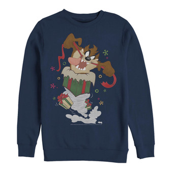 Men's Looney Tunes Ripping Presents Sweatshirt