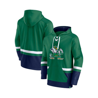 Men's Branded Green Notre Dame Fighting Irish First Battle Pullover Hoodie