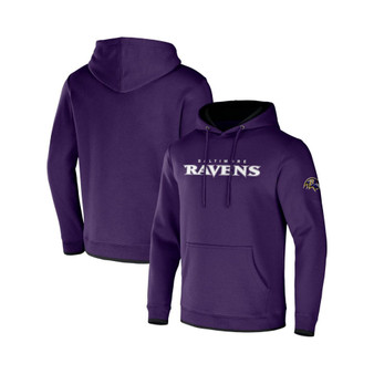 Men's NFL x Darius Rucker Collection by Purple Baltimore Ravens Pullover Hoodie