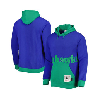 Men's Royal Seattle Seahawks Big Face 5.0 Pullover Hoodie