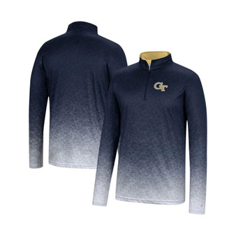 Men's Navy Georgia Tech Yellow Jackets Walter Quarter-Zip Windshirt