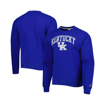 Men's Royal Kentucky Wildcats 1965 Arch Essential Fleece Pullover Sweatshirt