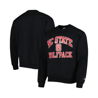 Men's Black NC State Wolfpack High Motor Pullover Sweatshirt