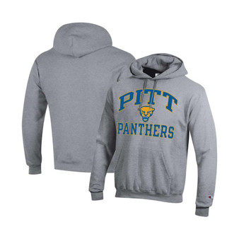Men's Heather Gray Pitt Panthers High Motor Pullover Hoodie