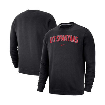 Men's Black Tampa Spartans Arch Club Fleece Pullover Sweatshirt