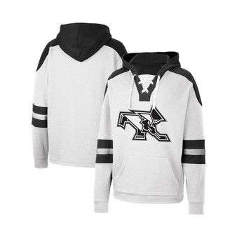 Men's White Providence Friars Lace-Up 4.0 Pullover Hoodie