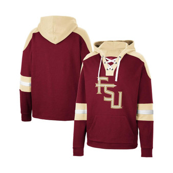 Men's Garnet Florida State Seminoles Lace-Up 4.0 Pullover Hoodie