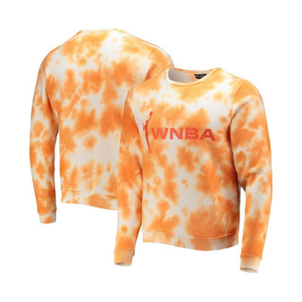 Men's Orange WNBA Cloud Wash Pullover Sweatshirt