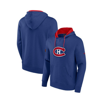 Men's Branded Blue, Red Montreal Canadiens Special Edition 2.0 Team Logo Pullover Hoodie