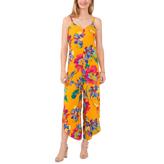 Women's Caged-Back Genie-Leg Jumpsuit