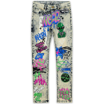 Men's Dazed Denim Jeans