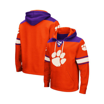 Men's Orange Clemson Tigers 2.0 Lace-Up Hoodie