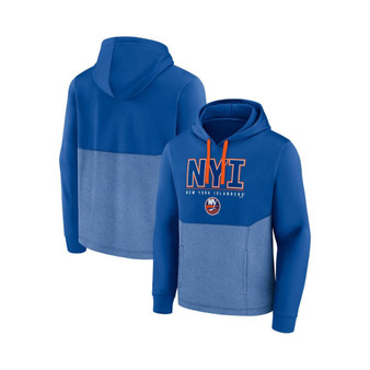 Men's Branded Royal New York Islanders Successful Tri-Blend Pullover Hoodie