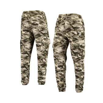 Men's Camo Alabama Crimson Tide OHT Military-Inspired Appreciation Code Fleece Pants