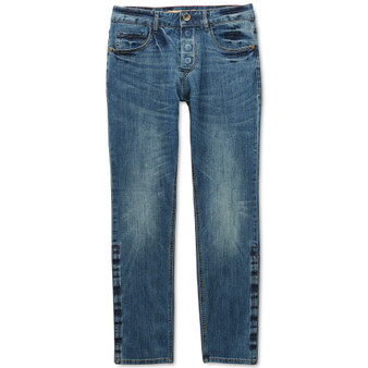Men's Belmore Slim Straight-Fit Power Stretch Jeans with Magnetic Fly and Stay-Put Closure