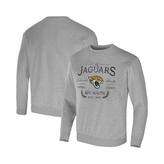 Men's NFL x Darius Rucker Collection by Heather Gray Jacksonville Jaguars Pullover Sweatshirt