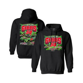 Men's Black Ty Gibbs Interstate Batteries Car Pullover Hoodie
