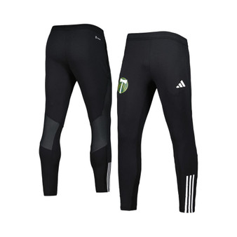 Men's Black Portland Timbers 2023 On-Field Team Crest AEROREADY Training Pants