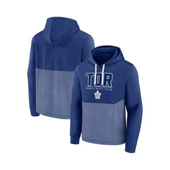 Men's Branded Royal Toronto Maple Leafs Successful Tri-Blend Pullover Hoodie