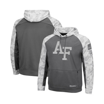 Men's Gray, Arctic Camo Air Force Falcons OHT Military-Inspired Appreciation Tonal Raglan Pullover Hoodie