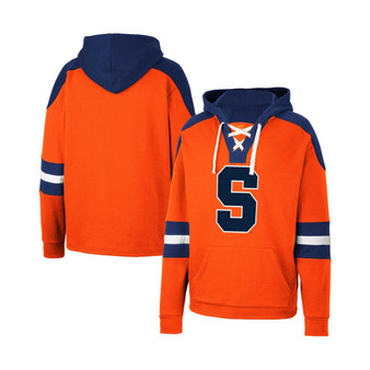 Men's Orange Syracuse Orange Lace-Up 4.0 Pullover Hoodie
