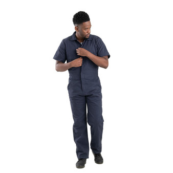 Men's Short Highland Short-Sleeve Flex Poplin Coverall