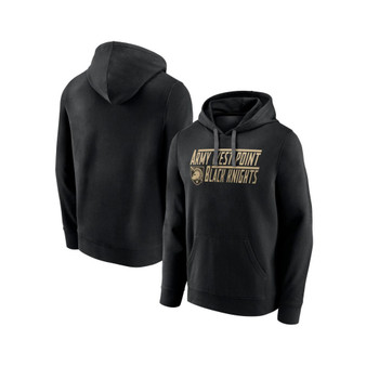 Men's Branded Black Army Black Knights Favorite Longshot Pullover Hoodie