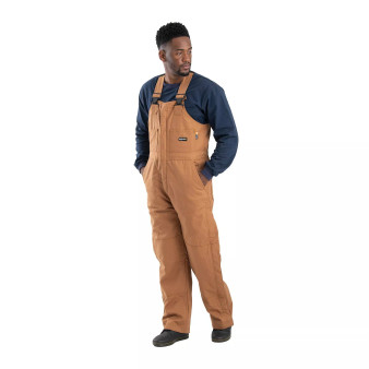 Men's Tall Flame Resistant Duck Insulated Bib Overall