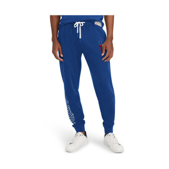 Men's Royal Philadelphia 76ers Carl Bi-Blend Fleece Jogger Pants