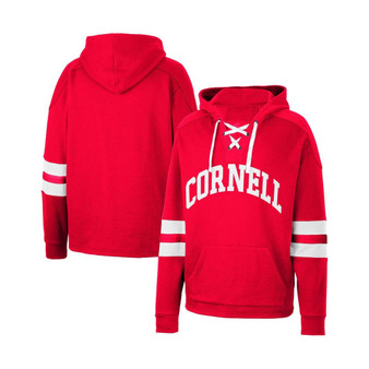 Men's Red Cornell Big Red Lace-Up 4.0 Pullover Hoodie