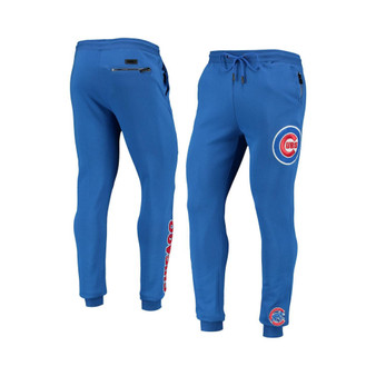 Men's Royal Chicago Cubs Logo Jogger Pants